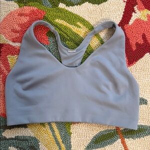 Nulu Lululemon Light Blue Sports Bra